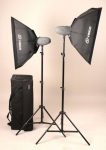 Комплект освещения Visico VL PLUS 300 Softbox Kit с сумкой